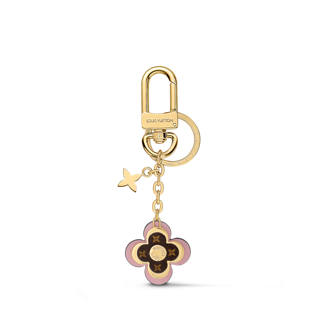 Blooming Flowers BB Bag Charm and Key Holder . - Key Holders and